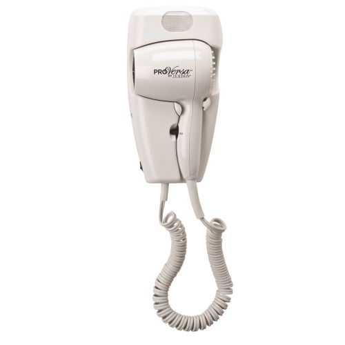 Jerdon Wall Mounted Hair Dryer with LED Night Light 1600W White